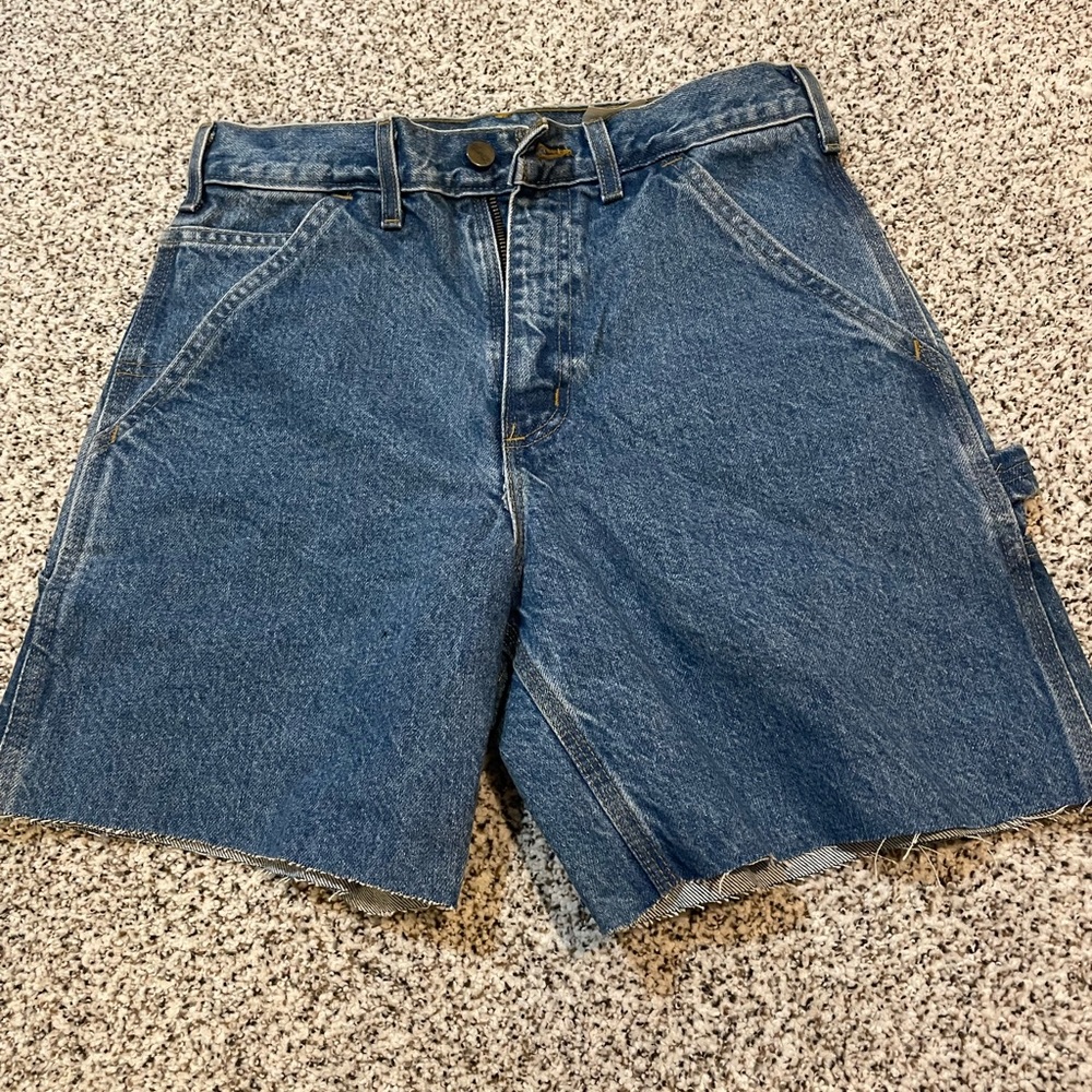 Carhartt Hand-Cropped Jean Shorts